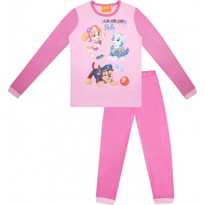 Dievčenské pyžamo Paw Patrol ružová
