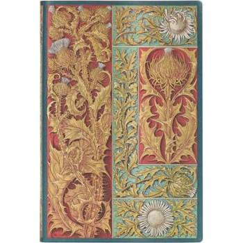 Paperblanks Тефтер Vox Botanica, Mini, широки редове, мека корица, 104 листа (FB9410-4)