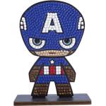 Craft Buddy Диамантена фигурка Craft Buddy - Капитан Америка (CBCAFGR-MCU005)