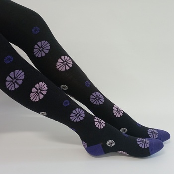 Dievčenské pančuchy Fiona čierna