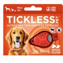 Antiparazitiká pre psov Tickless pet Ultrazvukový odpudzovač kliešťov a bĺch pre psov farba black 1 kus
