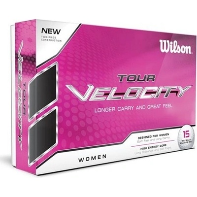 Wilson Staff Tour Velocity Women bílé 15 ks – Zbozi.Blesk.cz