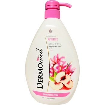 Dermomed Tekuté mydlo Frangipani + Peach 1000 ml