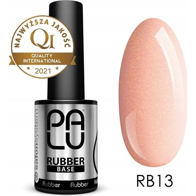 Barevný lak PALU Rubber Base 13 stavební 11 ml odstíny hnědé a béžové
