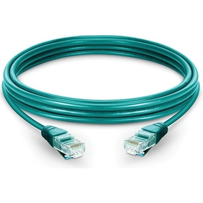 PremiumCord sputp01G Patch UTP RJ45-RJ45 level 5e, 1m, zelený