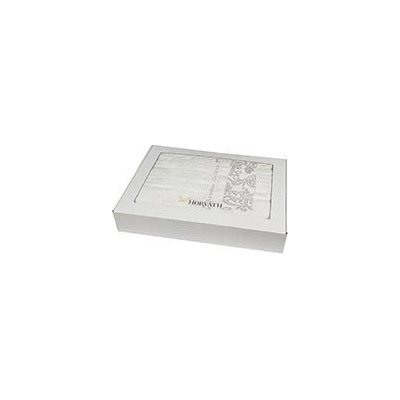 Horváth Darčekové balenie uterákov Bella biela 2ks , 40% bambus, 60% bavlna, Krabička 1x50x90/1x70x140cm, Biela