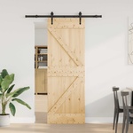 vidaXL Преплъзваща се врата NARVIK 70 x 210 см (152, 5 см) (3445239)