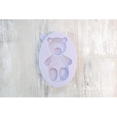 Silikonová forma velký medvídek 10,5cm - Karen Davies