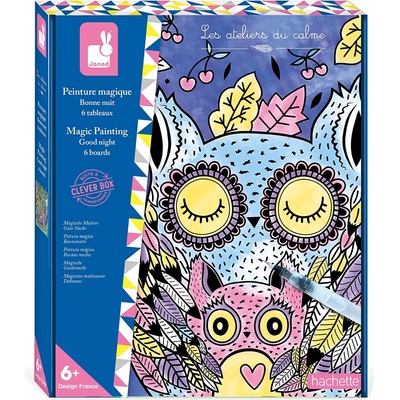 Janod Творчески комплект Janod - Магически картини Лека нощ (J07875)