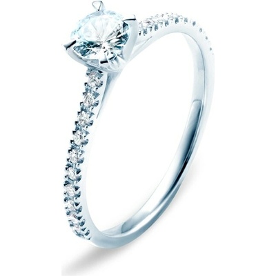 Savicki Zásnubný prsteň Share Your Love biele zlato diamant SYL P1 D B