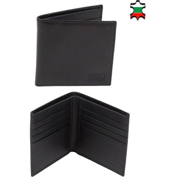 Image 1 of Български обувки Мъжки черен портфейл от естествена кожа 32885