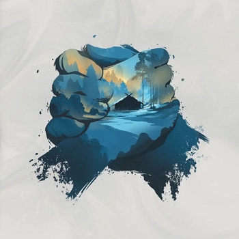 Image 1 of Bear McCreary - God of War - Ragnarök (Blue & Black Marbled) (3 LP) (0196587922214)