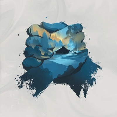 Bear McCreary - God of War - Ragnarök (Blue & Black Marbled) (3 LP) (0196587922214)