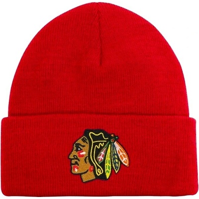 Čiapka Fanatics Cuffed Knit Chicago Blackhawks Žiak