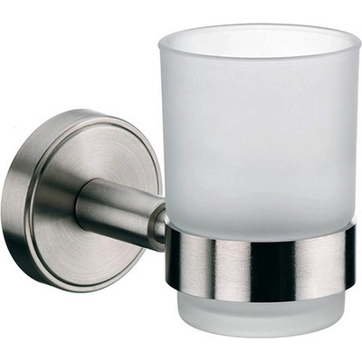 kela Поставка за четки за зъби цвят матиран инокс за стена KELA от серия Marbea