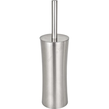 WENKO 16742100 - Четка за тоалетна PIENO 10x37, 5 cm неръждаема стомана/сатинирано покритие (WE0029)