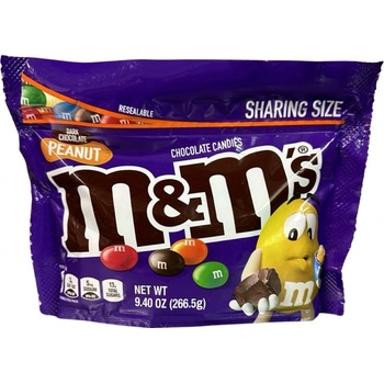 M&M's Dark Chocolate Peanut 266,5 g