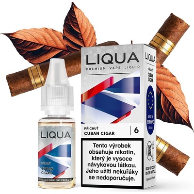 Ritchy Liqua Elements Cuban Tobacco 10 ml 6 mg