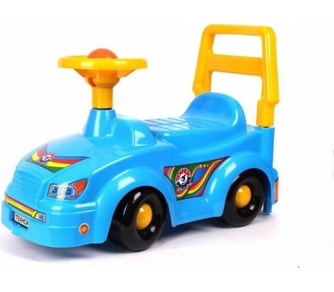 Teddies auto modrá