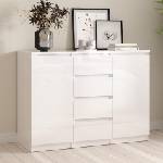  Скрин Naia с 2 врати и 4 чекмеджета Кашмир и Jackson Hickory