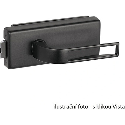 TWIN QUATRO II H 6081 WC kľučka/kľučka čierny mat