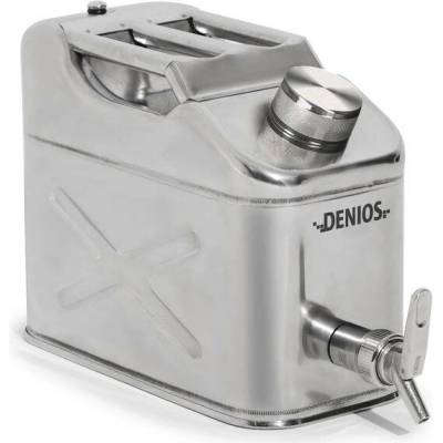 Denios kanystr bezpečnostní nerez ocel s kohoutem těsnění EPDM 10 l