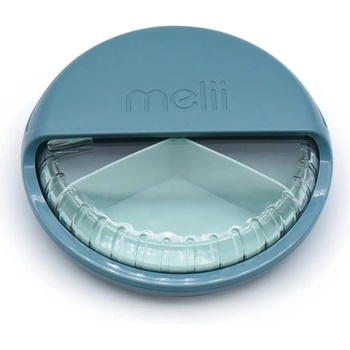 Melii Кутия за снакс Melii - Luxe Spin, 3 отделения, синя (ML40092)