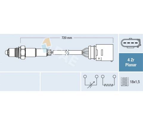 Lambda sonda FAE 77204