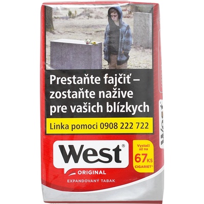 West Red Cigaretový tabak 30g
