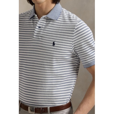 Памучна тениска с яка Polo Ralph Lauren (710974596)