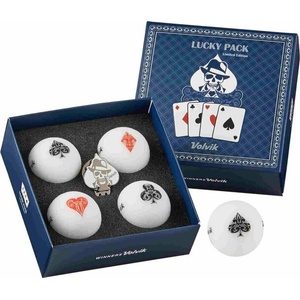 VOLVIK Gb lucky pack 4 pcs + 1 ballmarker