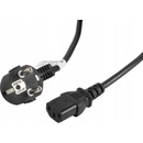 LANBERG CEE 7/7 na IEC 320 C13 POWER CORD 5M VDE černý CA-C13C-11CC-0050-BK