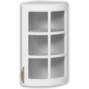 Image 1 of Bogdan Furniture Europe Горен шкаф заоблен с витрина Michelle B 30/72-E20