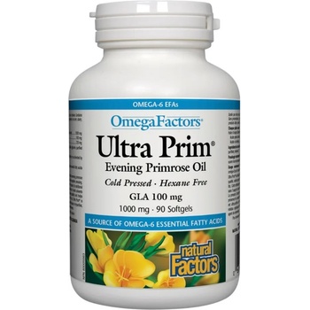 Natural Factors Ultra Prim, 1000 mg, 90 софтгел капсули, Natural Factors (2346 NF)