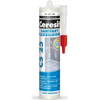 Ceresit CS 25 sanitární silikon 280 g transparentní