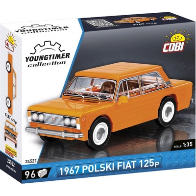 COBI 24522 Youngtimer Automobil Polski Fiat 125p – Sleviste.cz