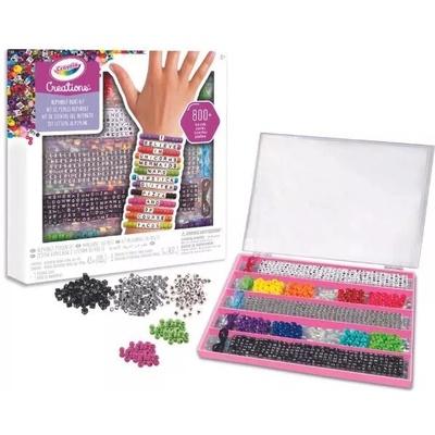 Crayola Creations: Комплект от 800 мъниста с букви на азбуката (04-4666)