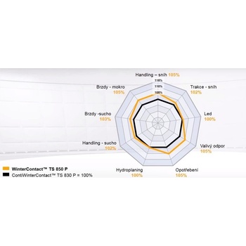 Continental WinterContact TS 850 P 245/45 R18 100V