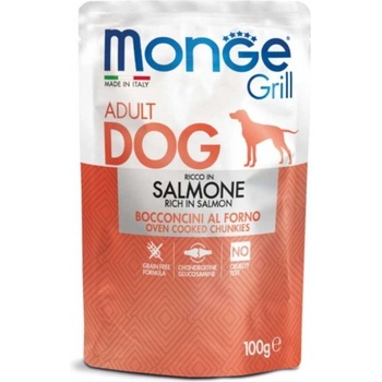 Monge Пауч Monge Grill salmon - 0.1кг