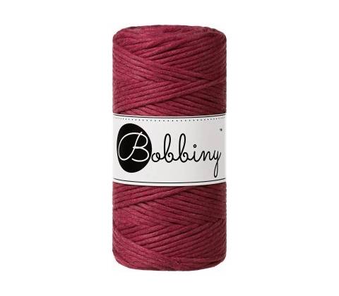 Bobbiny Macrame Regular 3mm - wine red