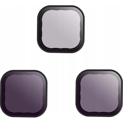 Sada filtrů Filtry 3x šedý filtr Nd Nd8 Nd16 Nd32 - Gopro Hero 13 Black / S5-flt-12-tgp