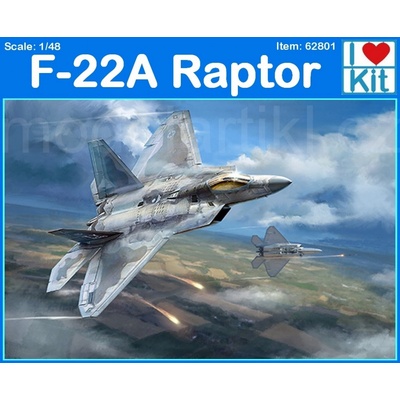 Merit I LOVE KIT International F-22A Raptor 1:48