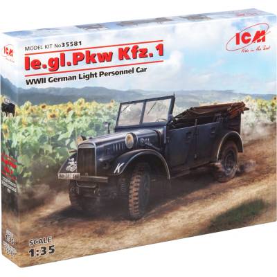 ICM Ie.gl.PKW Kfz.1 German Light Personnel Car 1:35