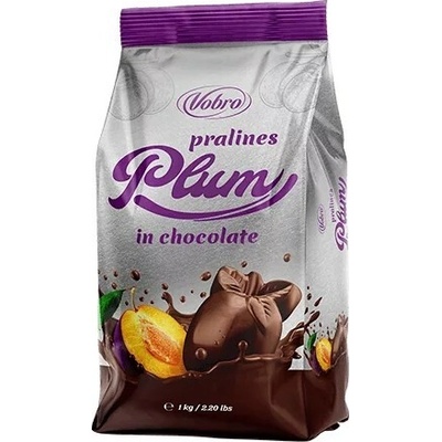 Vobro Pralines Plum in Chocolate 1 kg