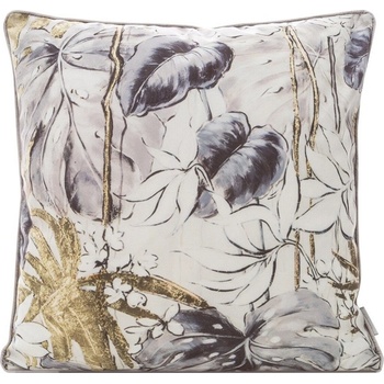 Eurofirany MINK H sivo strieborná svetlošedá Polyester 45 x 45 cm