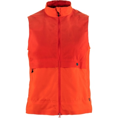 Fjällräven Дамски ветрозащитен елек Fjällräven Women's Hoja Adventure Vest Windproof vest - Flame Orange - размер XS (153-0052-0211)