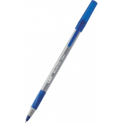 BIC Химикалка BIC Round Stic Exact, син цвят на писане, 0.4 mm, синя