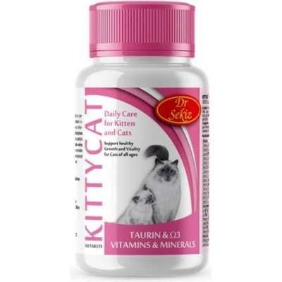 Semaco Dr Sekiz Semaco Semavit KITTYCAT - Витамини И Минерали За Котки - 100 Таблетки, Сърбия