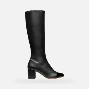 GEOX Черни дамски ботуши Geox Virnilisa 65 Geox | Cheren | ЖЕНИ | 36