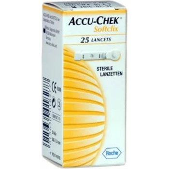 Accu Chek Softclix lancet 25 ks